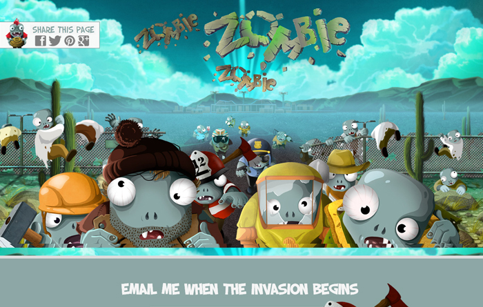 zombie-landing-page