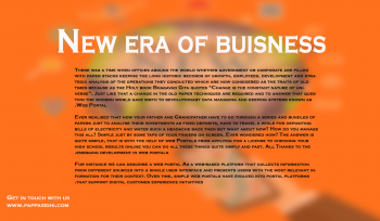 new era of business