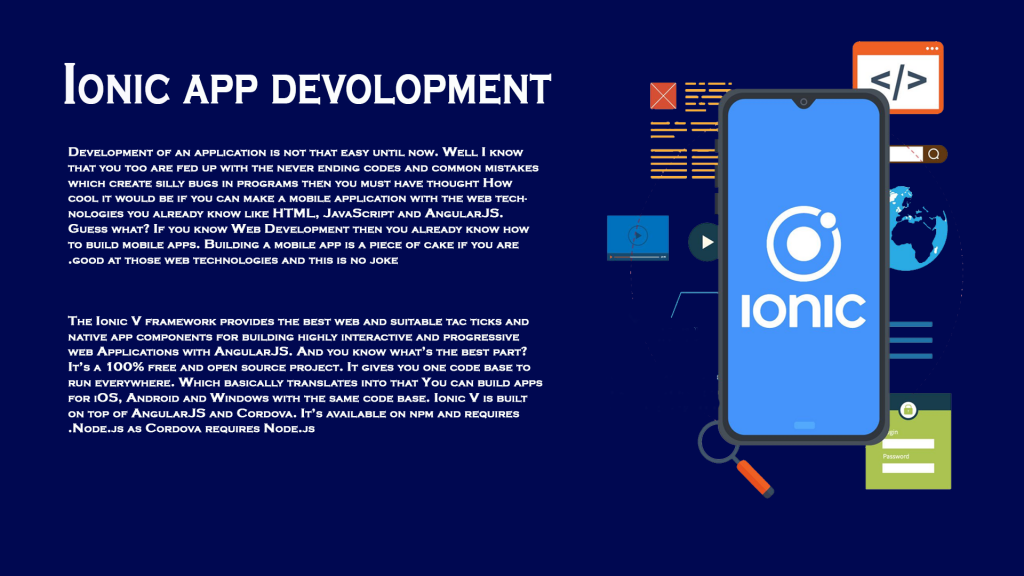 Development with Ionic